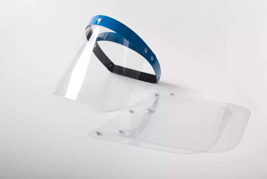 visiere pvc anti corona
